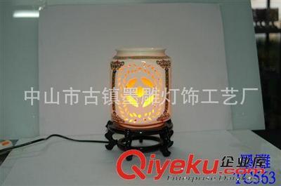 匠心雕琢，光影生輝——中山市古鎮墨雕燈飾工藝廠精品陶瓷臺燈直銷